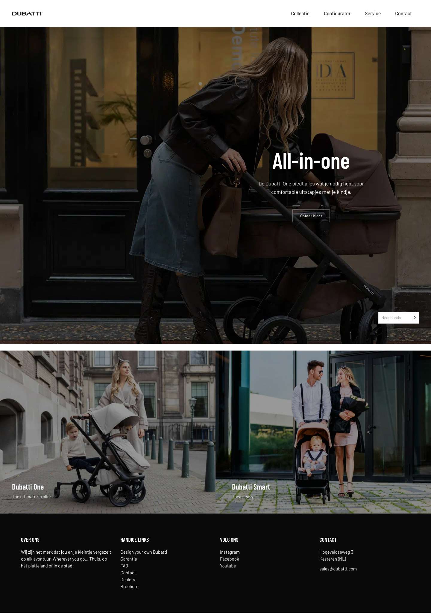 Dubatti – The ultimate stroller - Full Screenshot