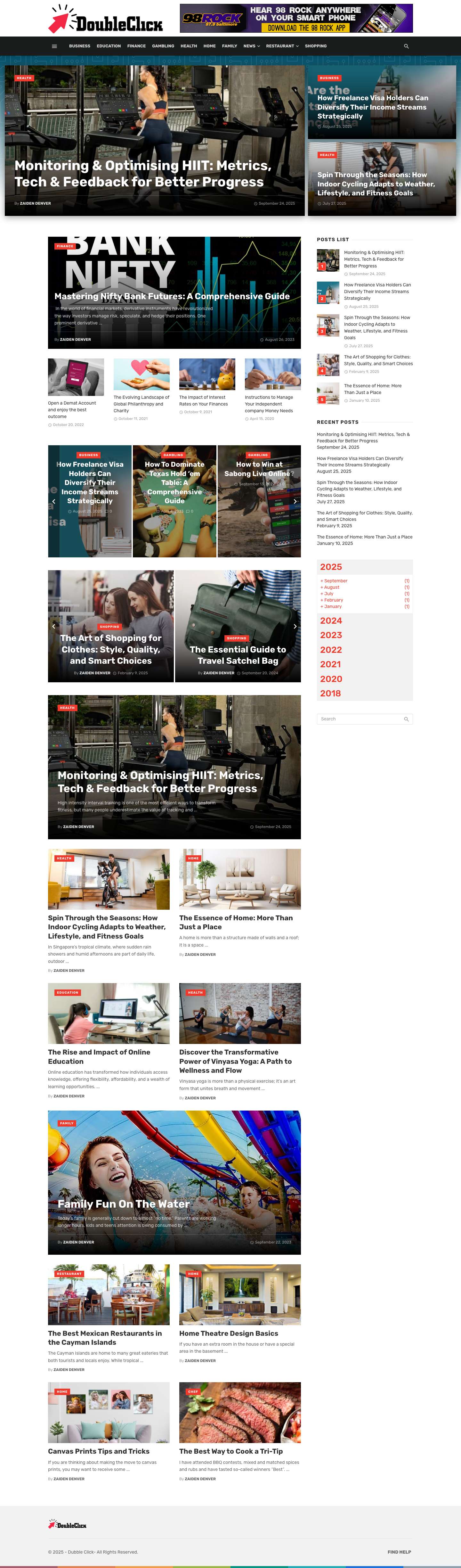 Dubble Click - News and Instant Updates - Full Screenshot