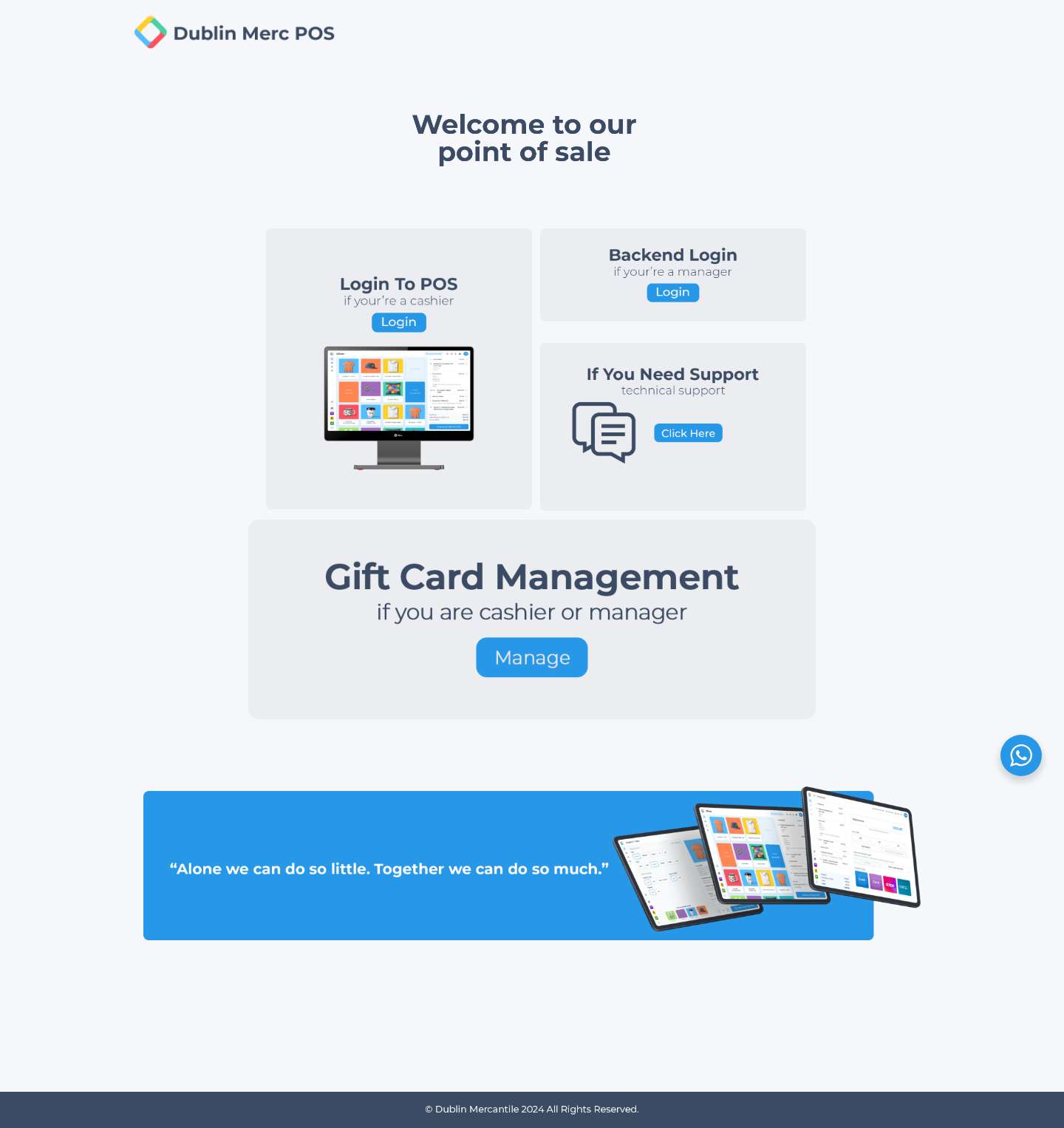 Dublin Merc POS – Dublin Mercantile's Point Of Sale - Full Screenshot