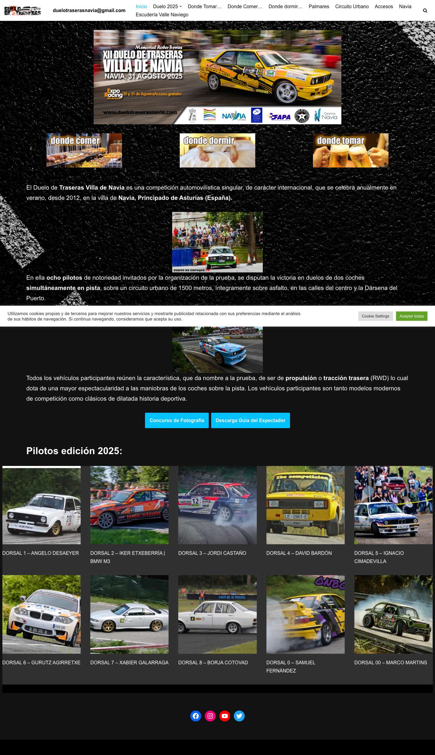 Duelo de traseras Villa de Navia - Full Screenshot
