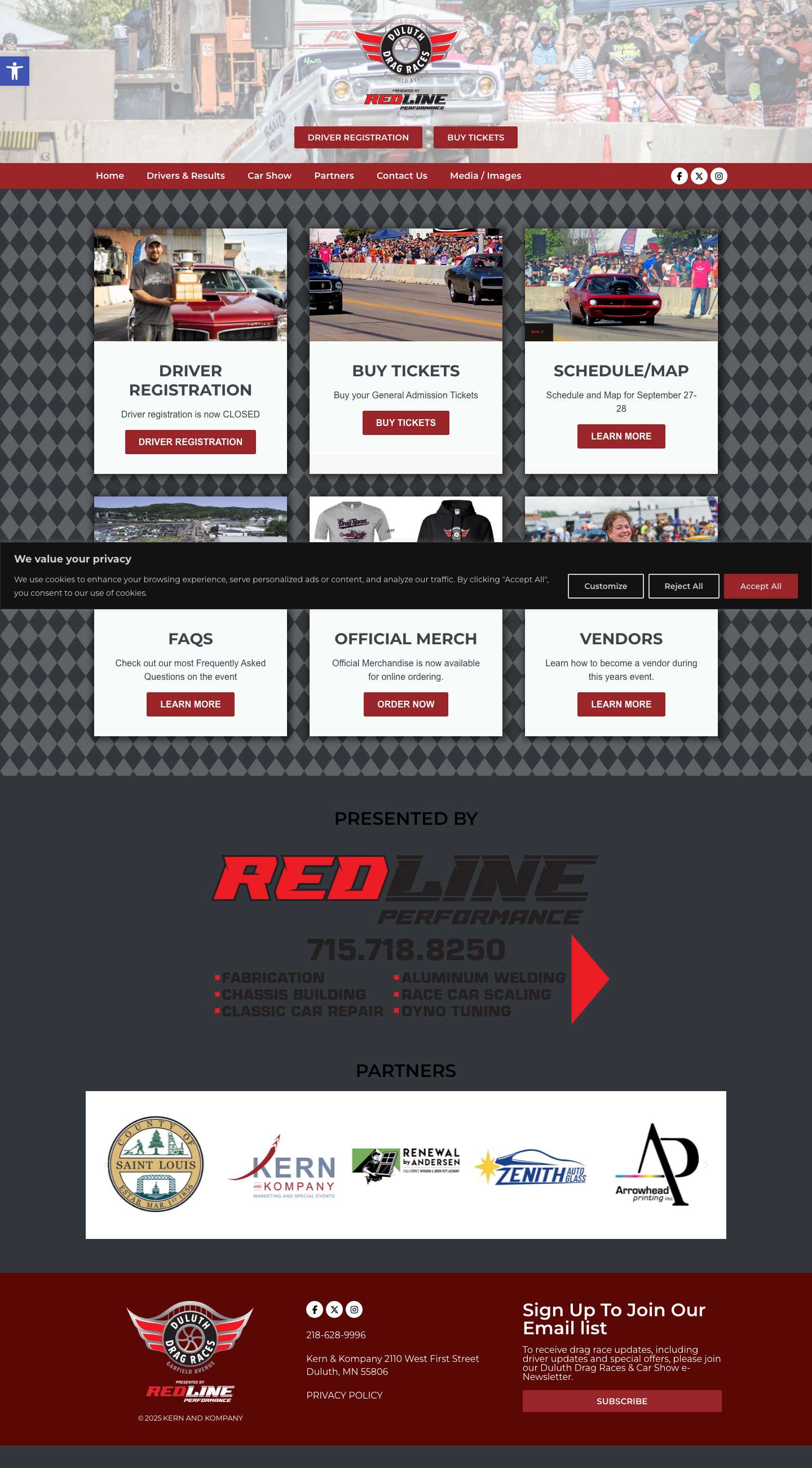 Duluth Street Drag RacesAccessibility ToolsIncrease TextDecrease TextGrayscaleHigh ContrastNegative ContrastLight BackgroundLinks UnderlineReadable FontResetSitemap - Full Screenshot