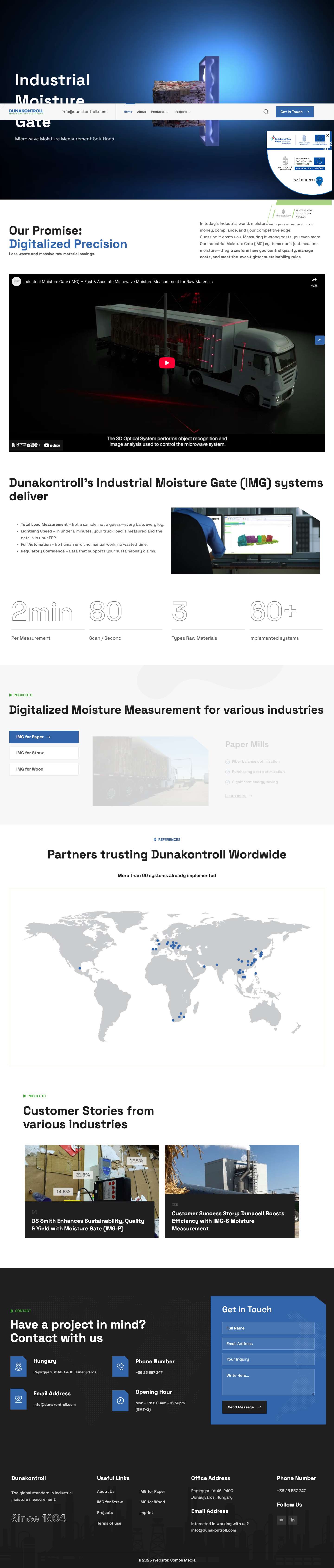 Home | Dunakontroll - Full Screenshot