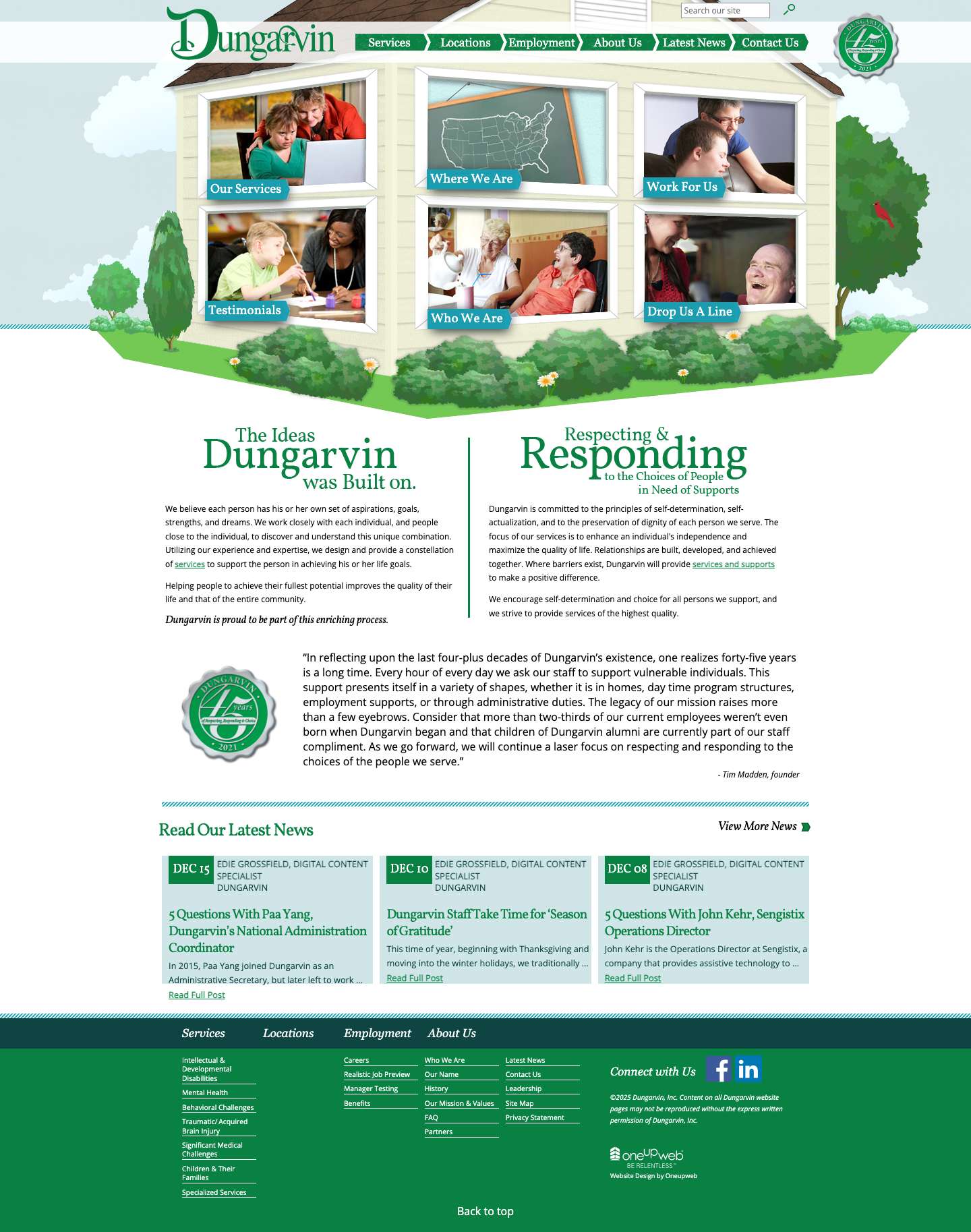 Home - Dungarvin - Full Screenshot