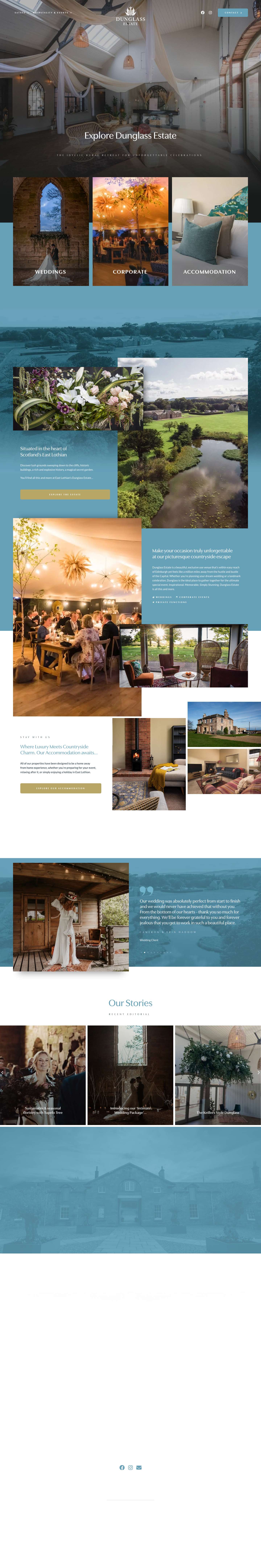 Home - Dunglass Estate - Full Screenshot