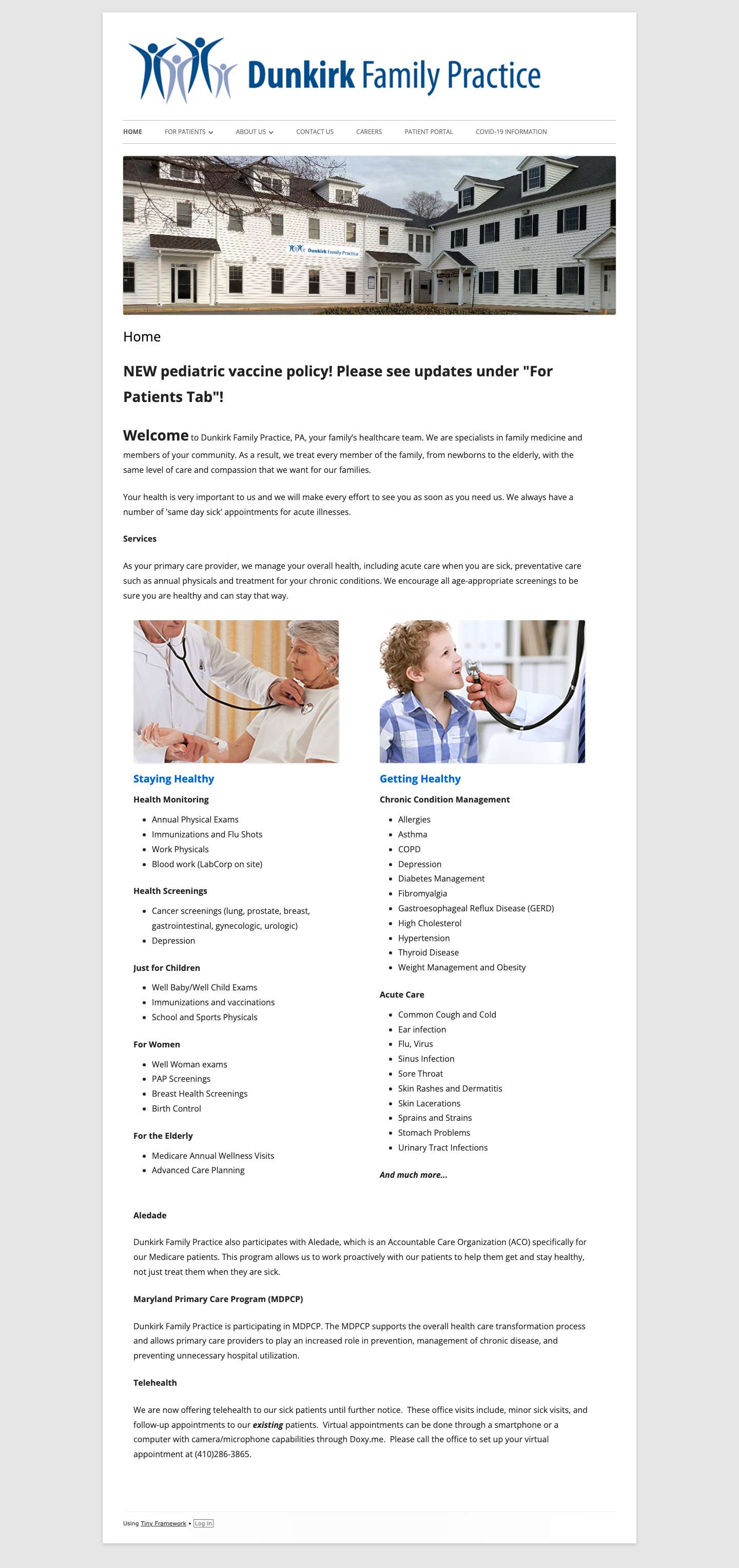 Home - - Full Screenshot