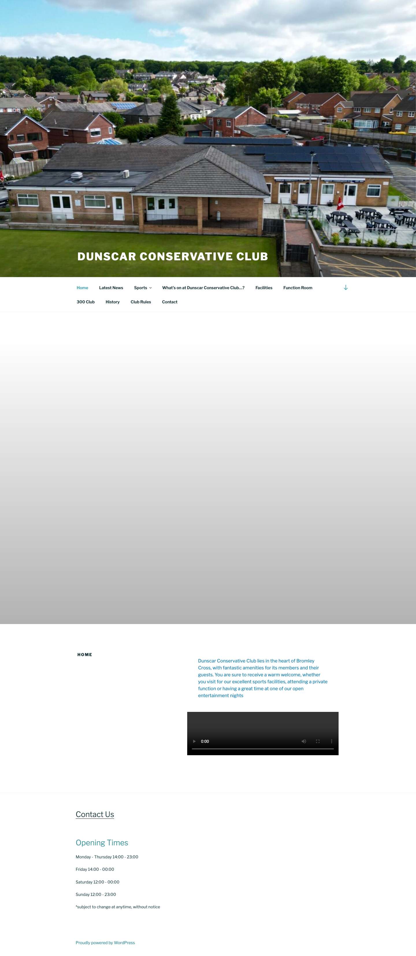 Dunscar Conservative Club - Full Screenshot