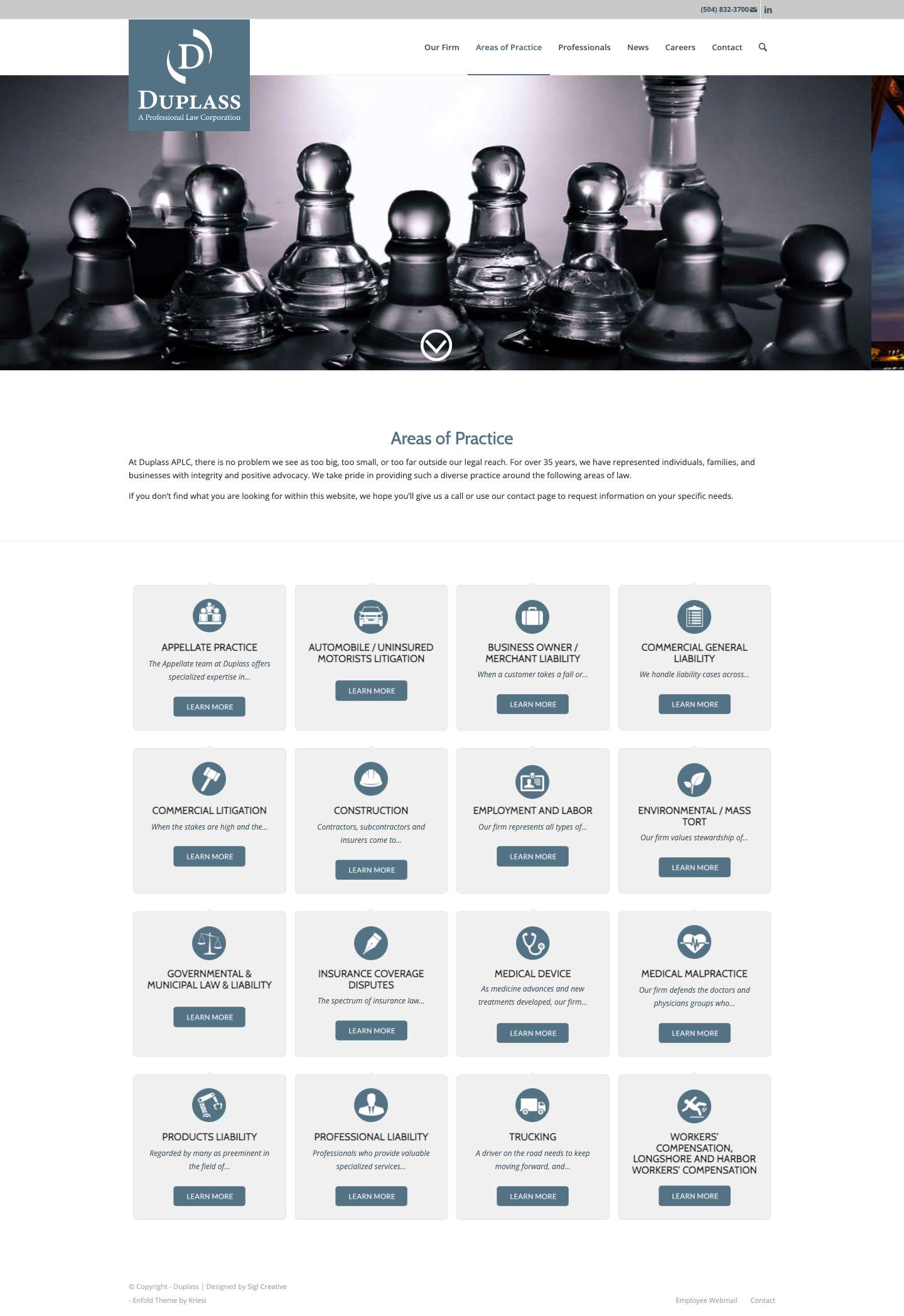 Duplass – The Art of Smart Law - Full Screenshot