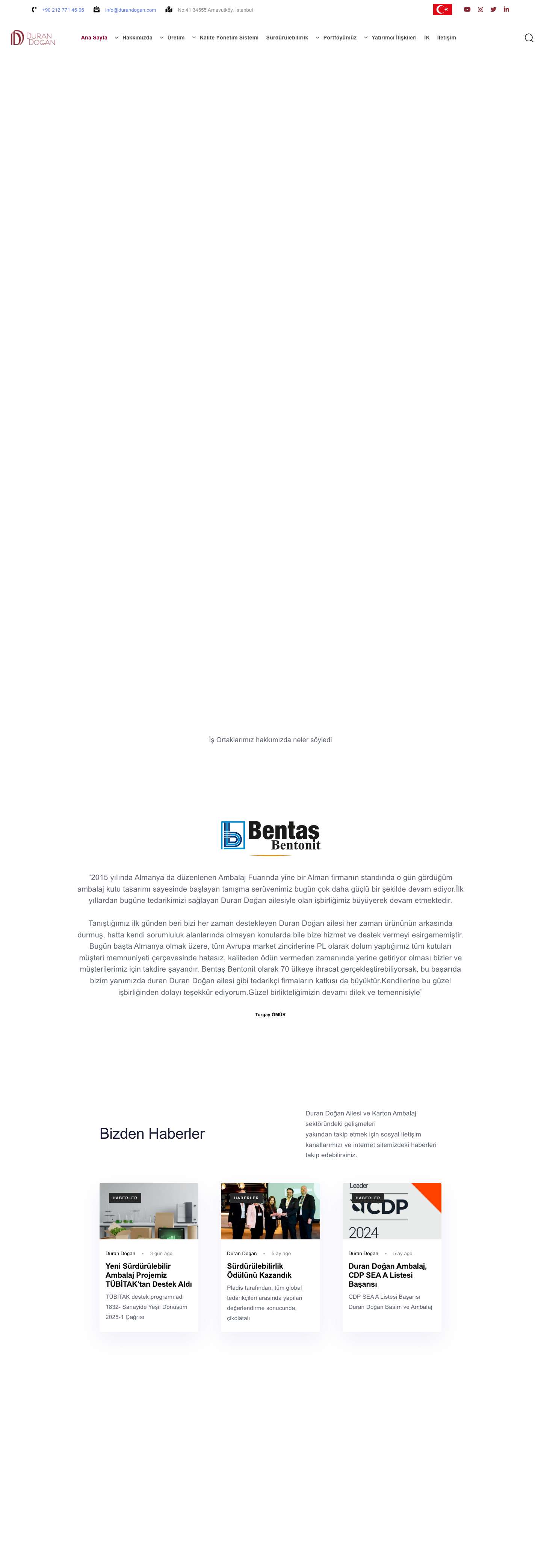 Duran Doğan – Avantgarde Packaging - Full Screenshot