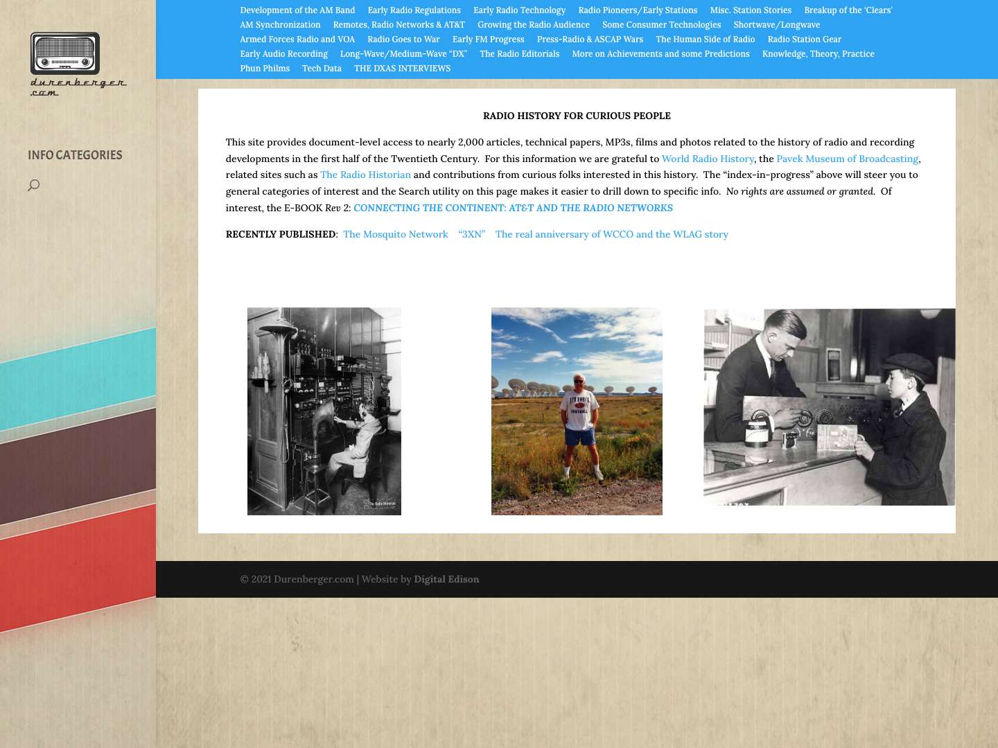 Home - Durenberger.com - Full Screenshot