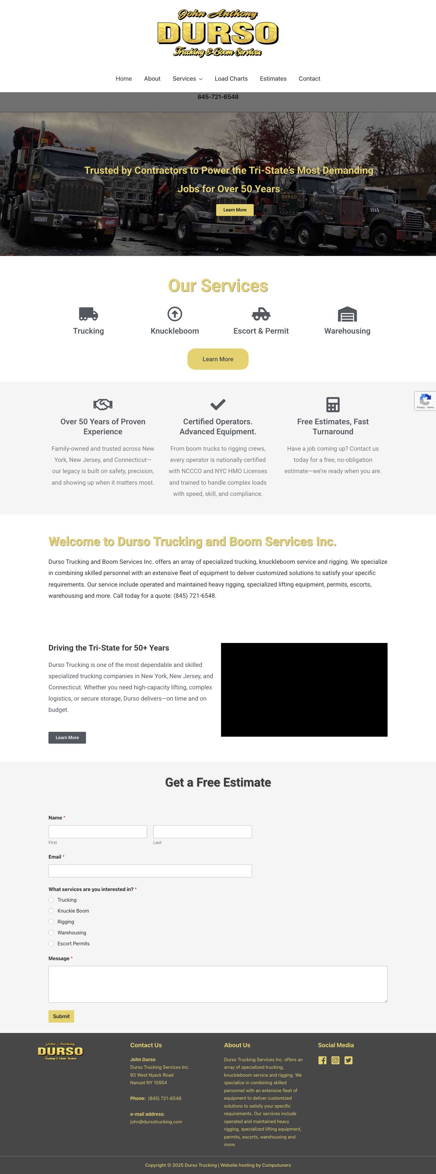 Durso Trucking - Full Screenshot