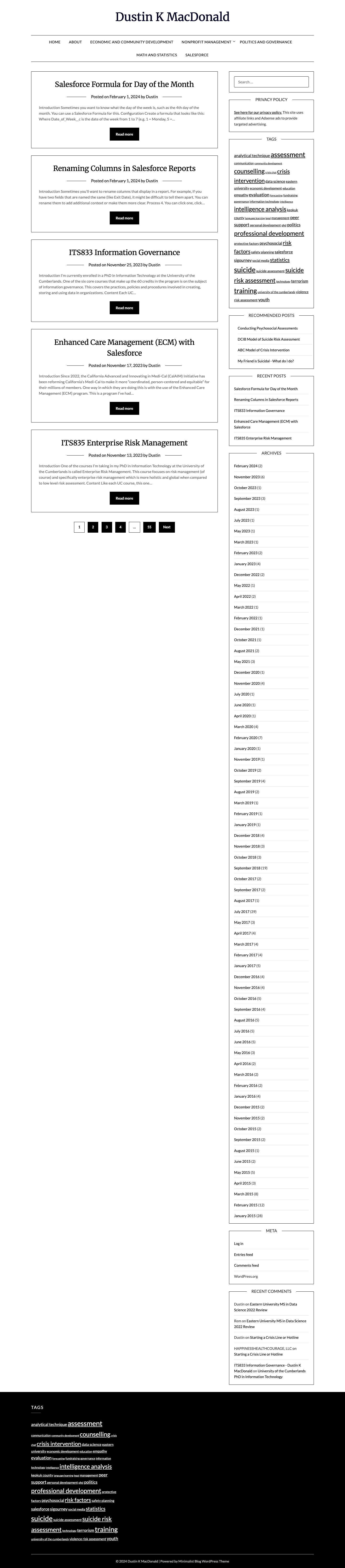 Dustin K MacDonald - - Full Screenshot