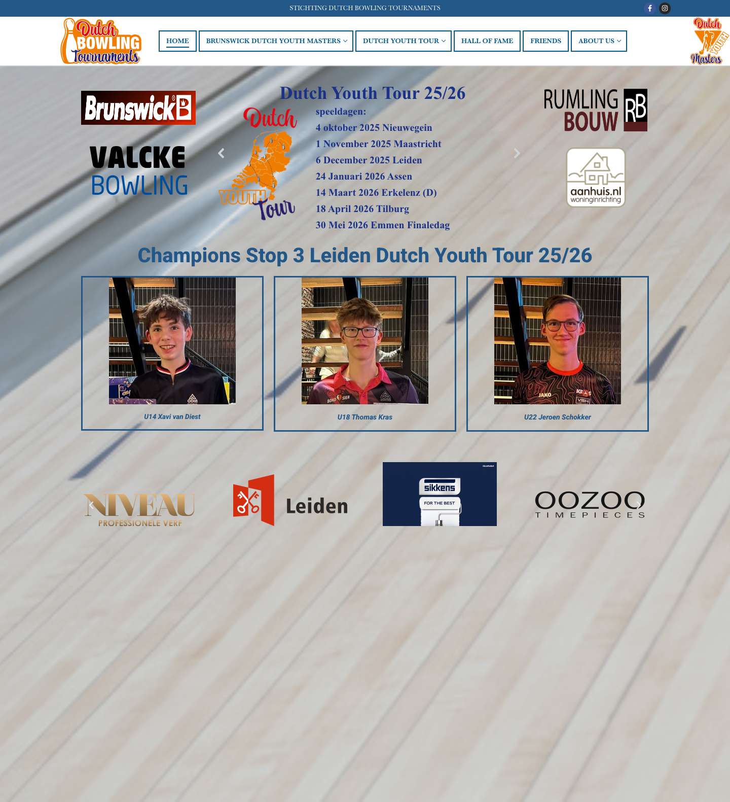 Dutch Bowling Tournaments - bowling - dutchbowlingtournaments - Full Screenshot