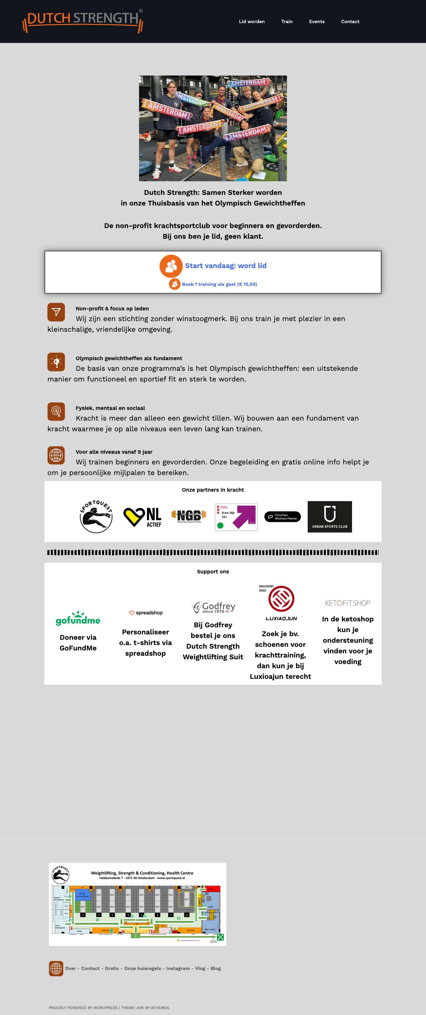 Home - Dutch Strength - Full Screenshot