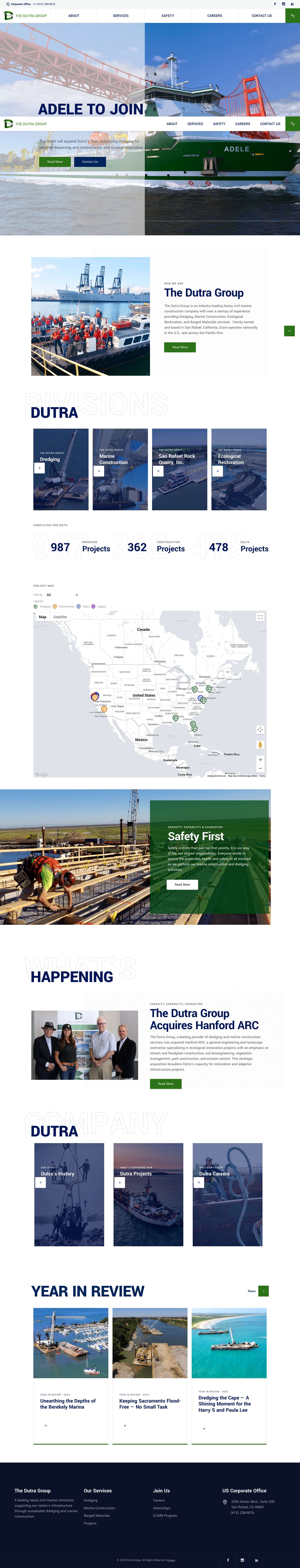 Home - The Dutra Group - Full Screenshot