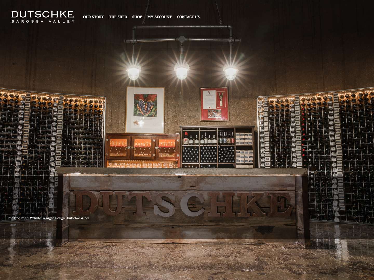 Home - Dutschke Barossa Valley - Full Screenshot