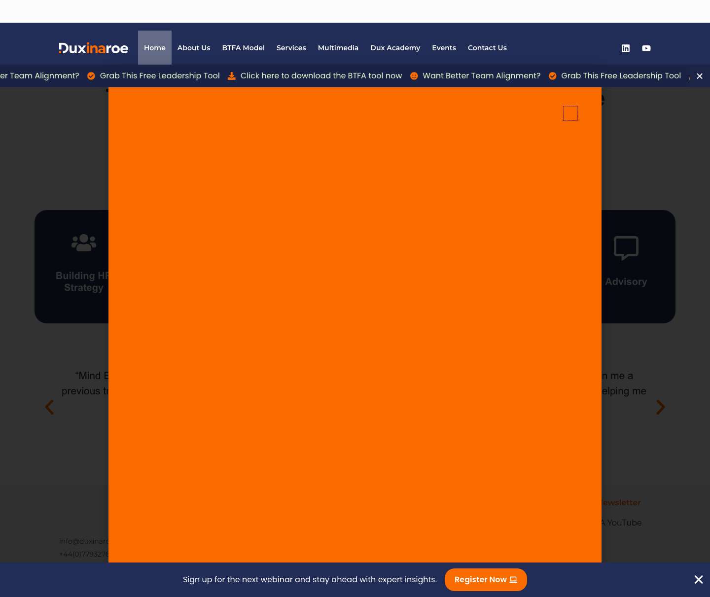 Home - Duxinaroe - Full Screenshot