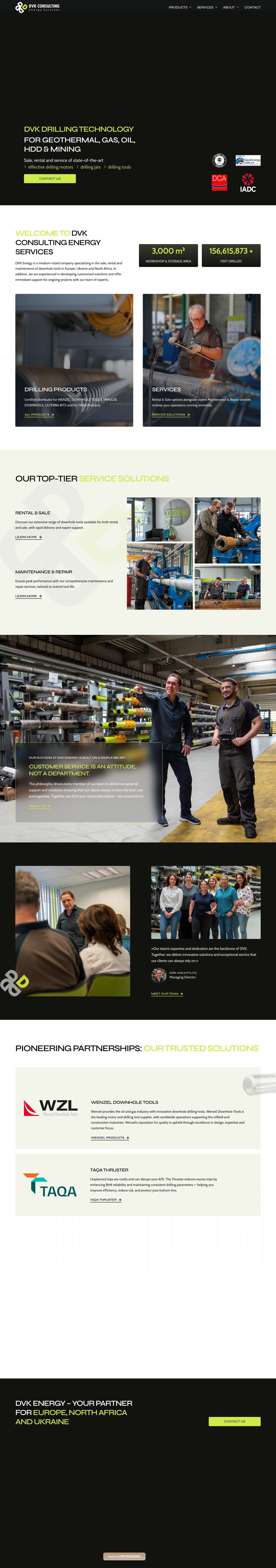 DVK Energy - Drilling Technology - Full Screenshot