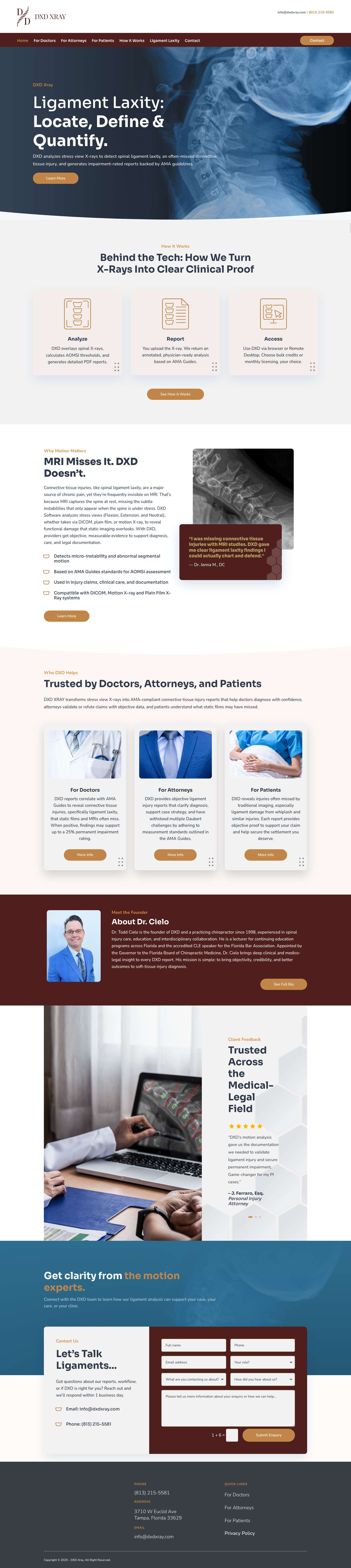 Home - DXD Xray - Full Screenshot