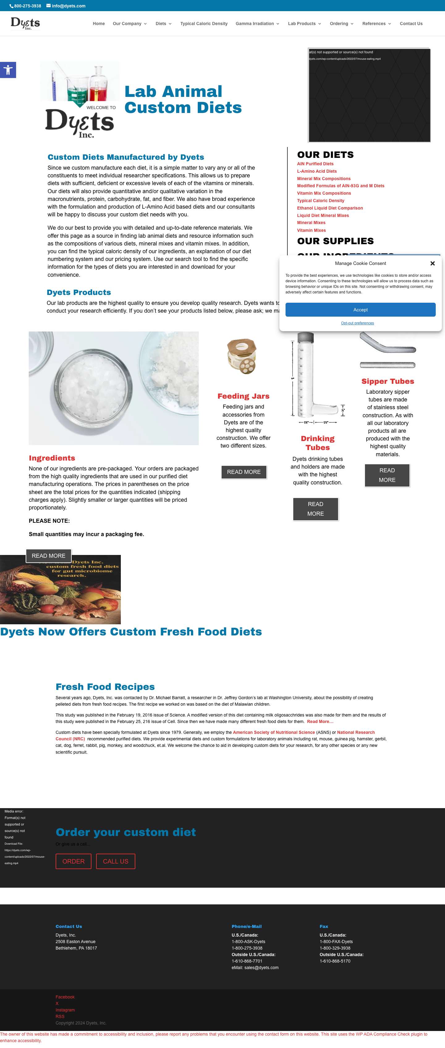 Dyets, Inc. |Accessibility ToolsIncrease TextDecrease TextGrayscaleHigh ContrastNegative ContrastLight BackgroundLinks UnderlineReadable FontReset - Full Screenshot