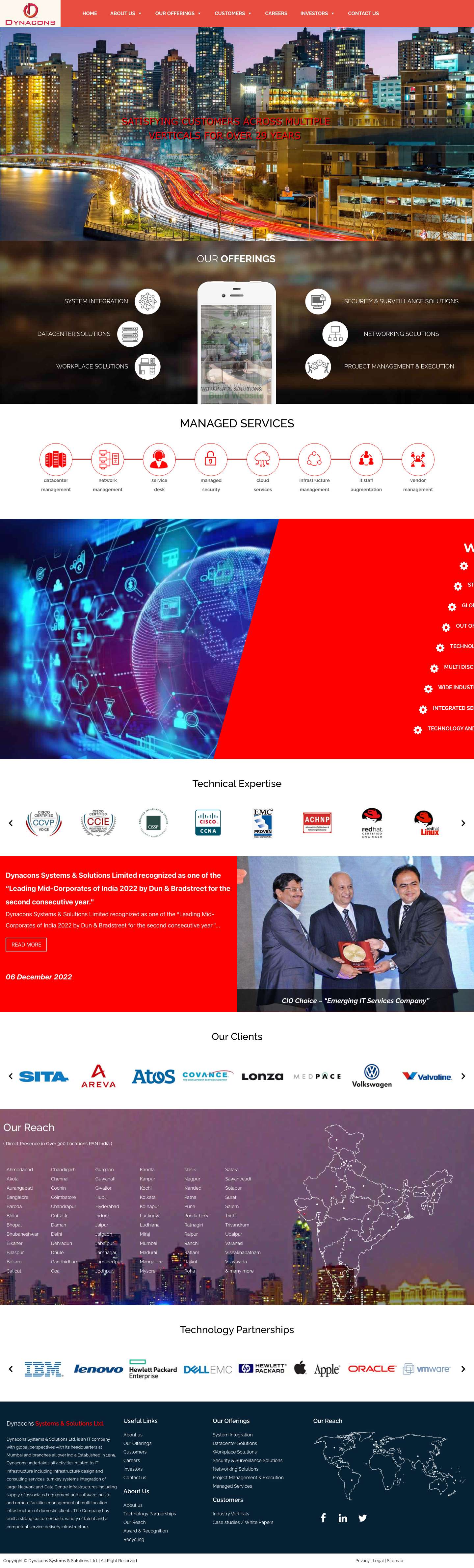 Dynacons Systems & Solutions Ltd. - Full Screenshot