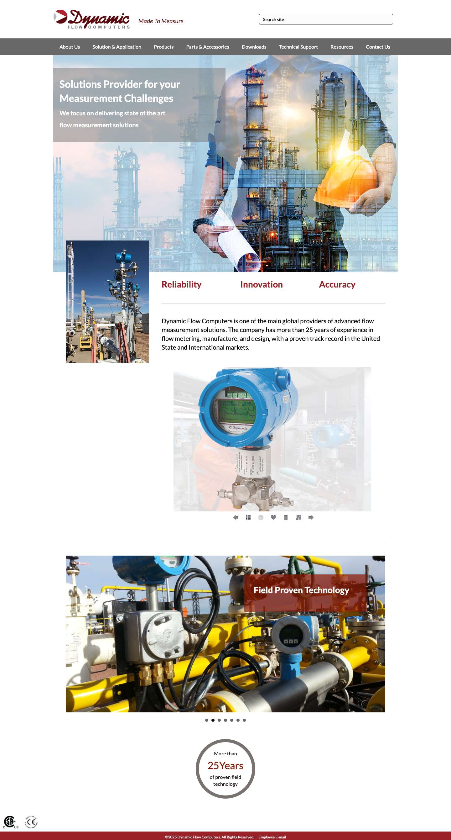 Dynamic Flow Computers – Made to Measure - Full Screenshot