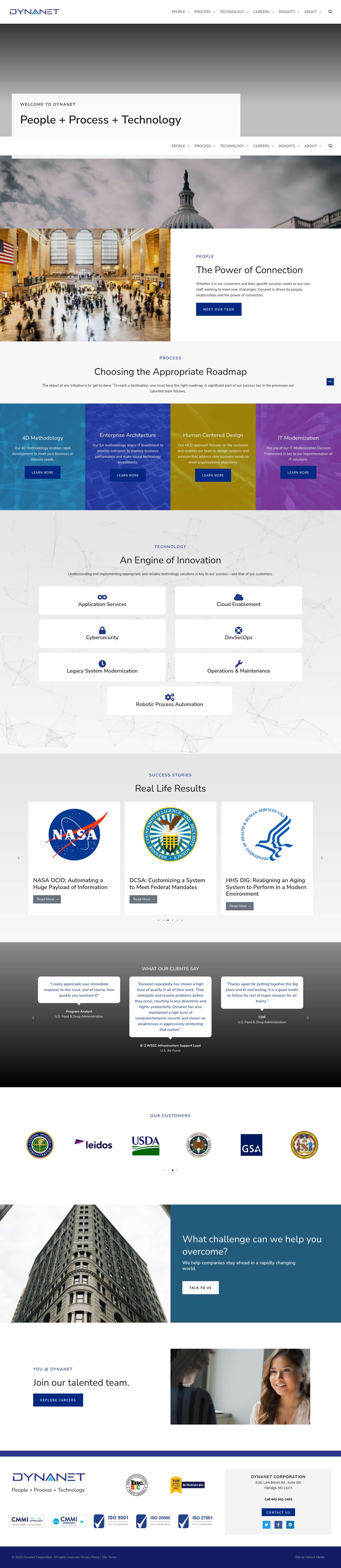 Home - Dynanet - Full Screenshot