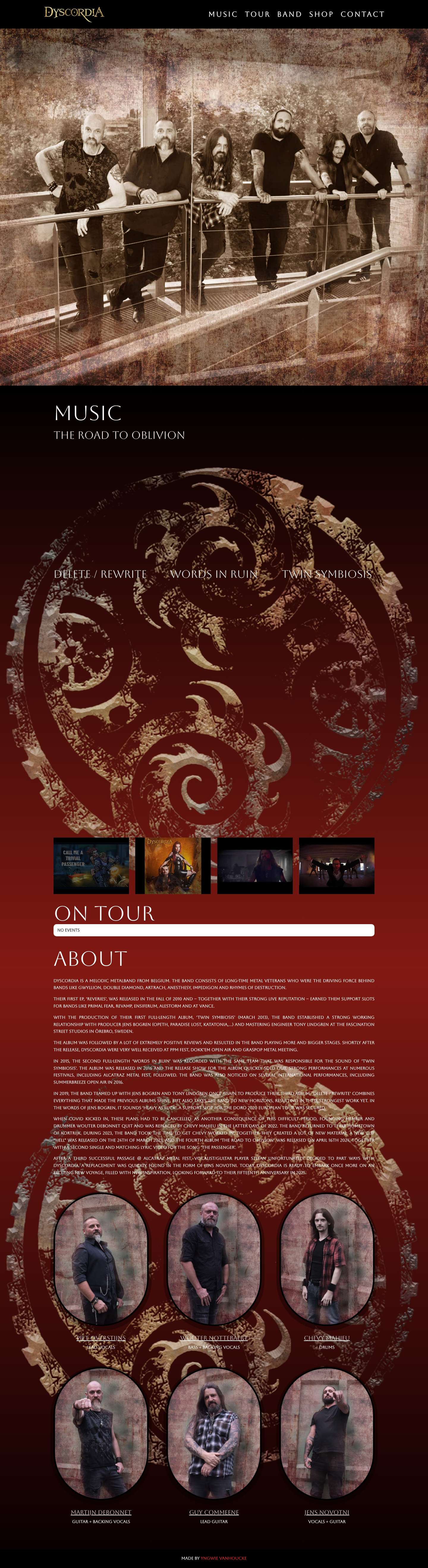 Dyscordia - Home - Full Screenshot