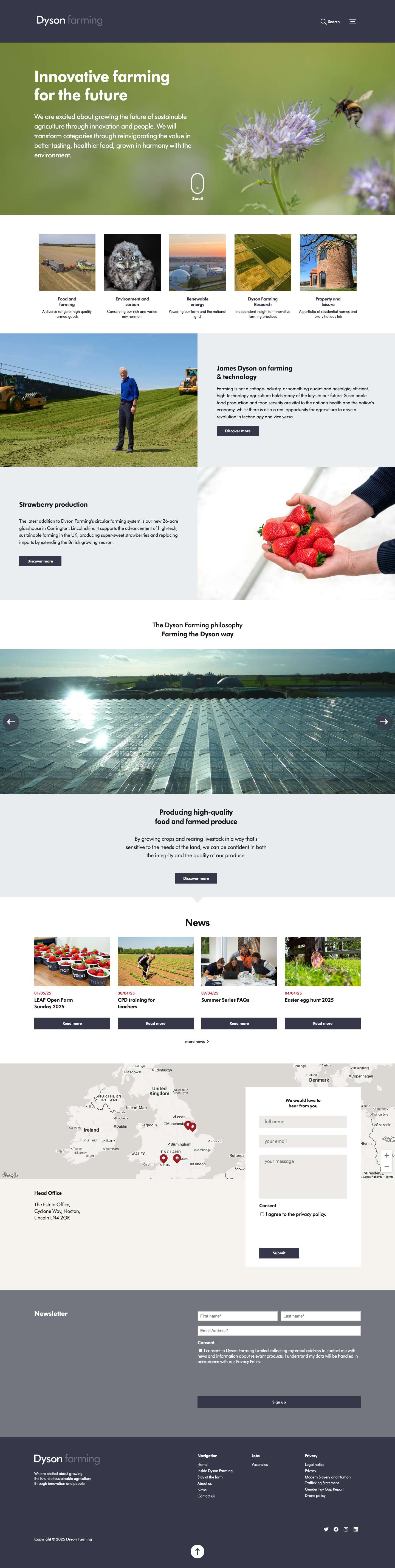 Dyson Farming - Full Screenshot