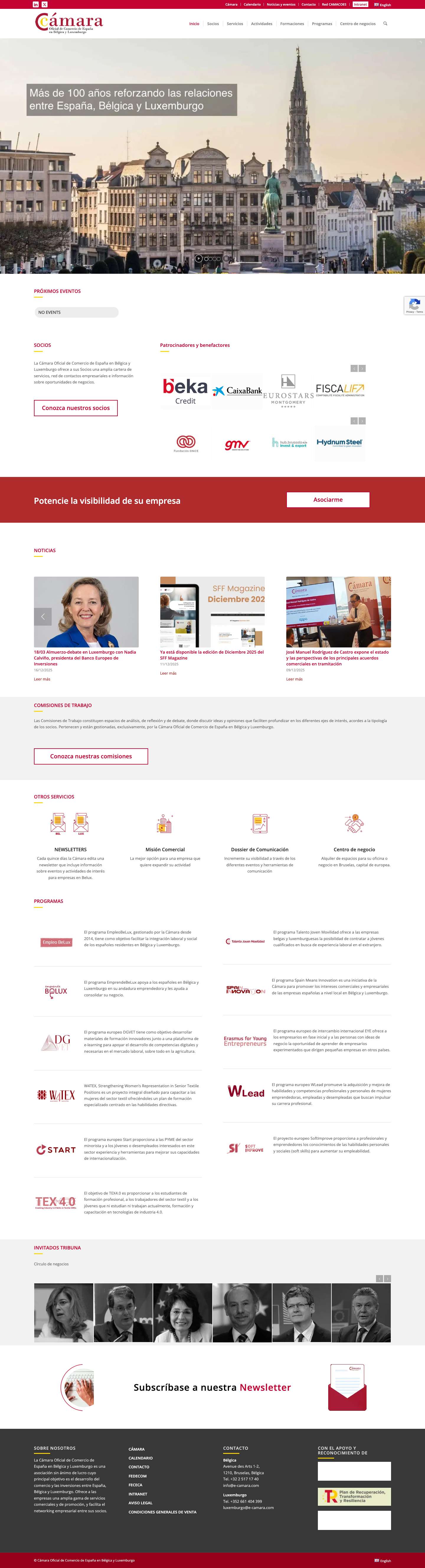 Inicio - Cámara Oficial de Comercio de España en Bélgica y LuxemburgoCarrito de CompraClick to open the search input fieldAnteriorPosteriorAnteriorPosteriorAnteriorPosteriorAnteriorPosteriorDesplazarse hacia arriba - Full Screenshot
