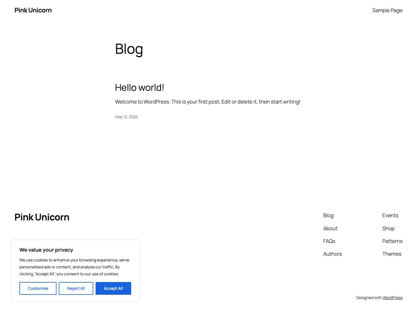 Pink Unicorn - - Full Screenshot