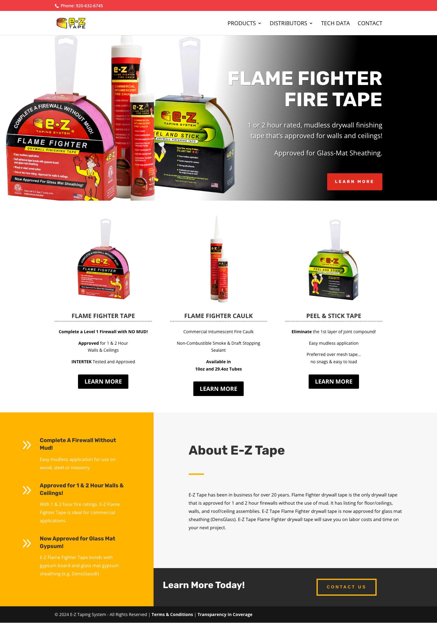 E-Z Tape Drywall Finishing Made Easy - E-Z Taping System - Full Screenshot