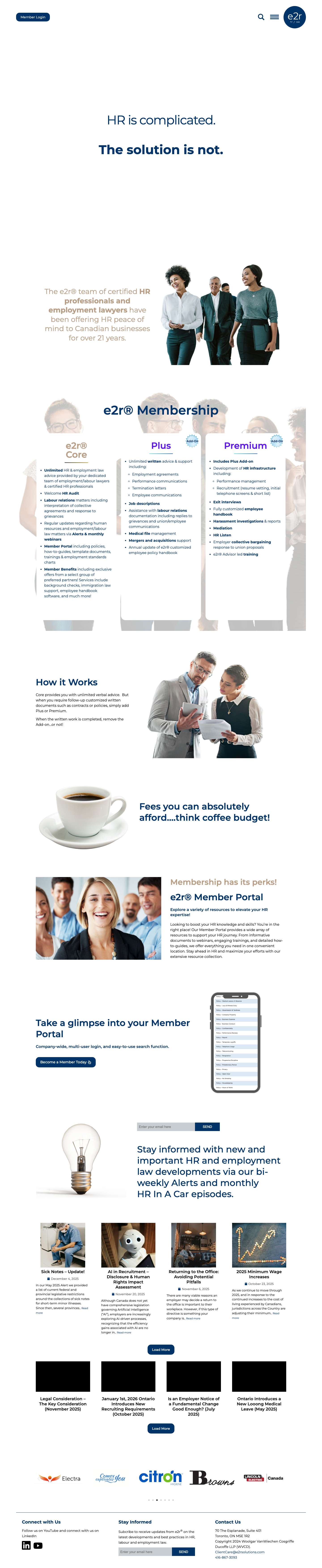 e2r® - Full Screenshot