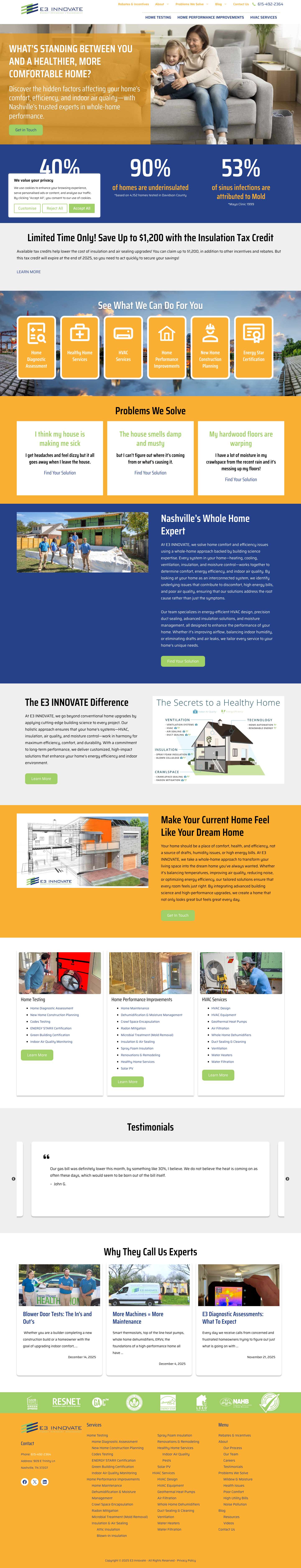E3 INNOVATE | Nashville, TN - Full Screenshot