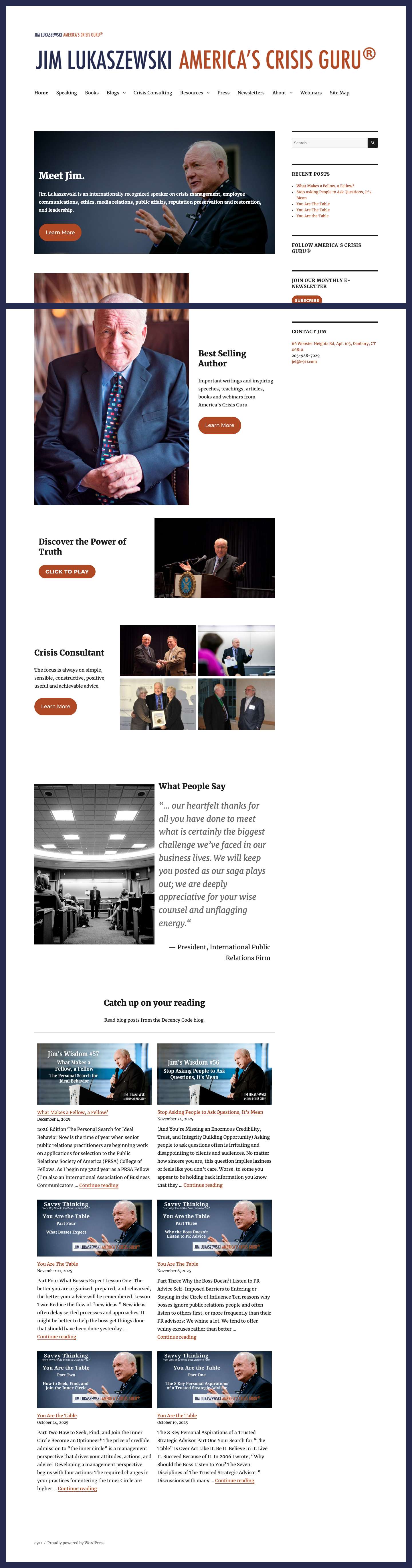 Home - e911 - Full Screenshot