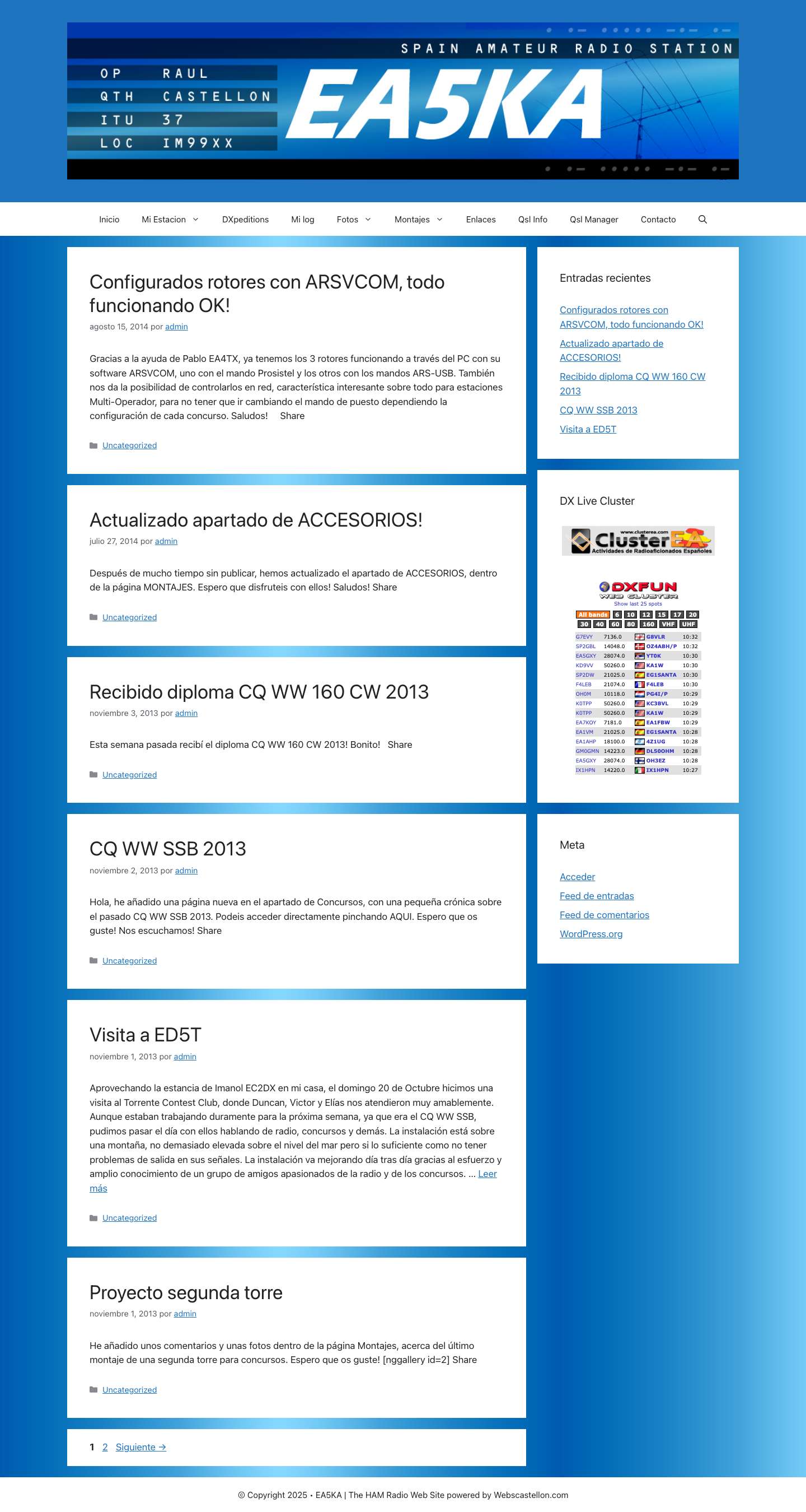 EA5KA – EA5KA – Raul - Full Screenshot