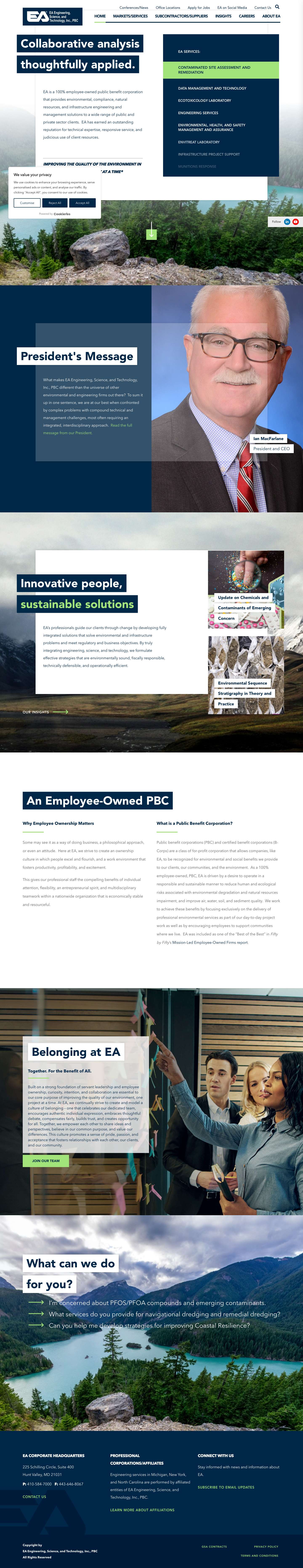 Home - EA - Full Screenshot