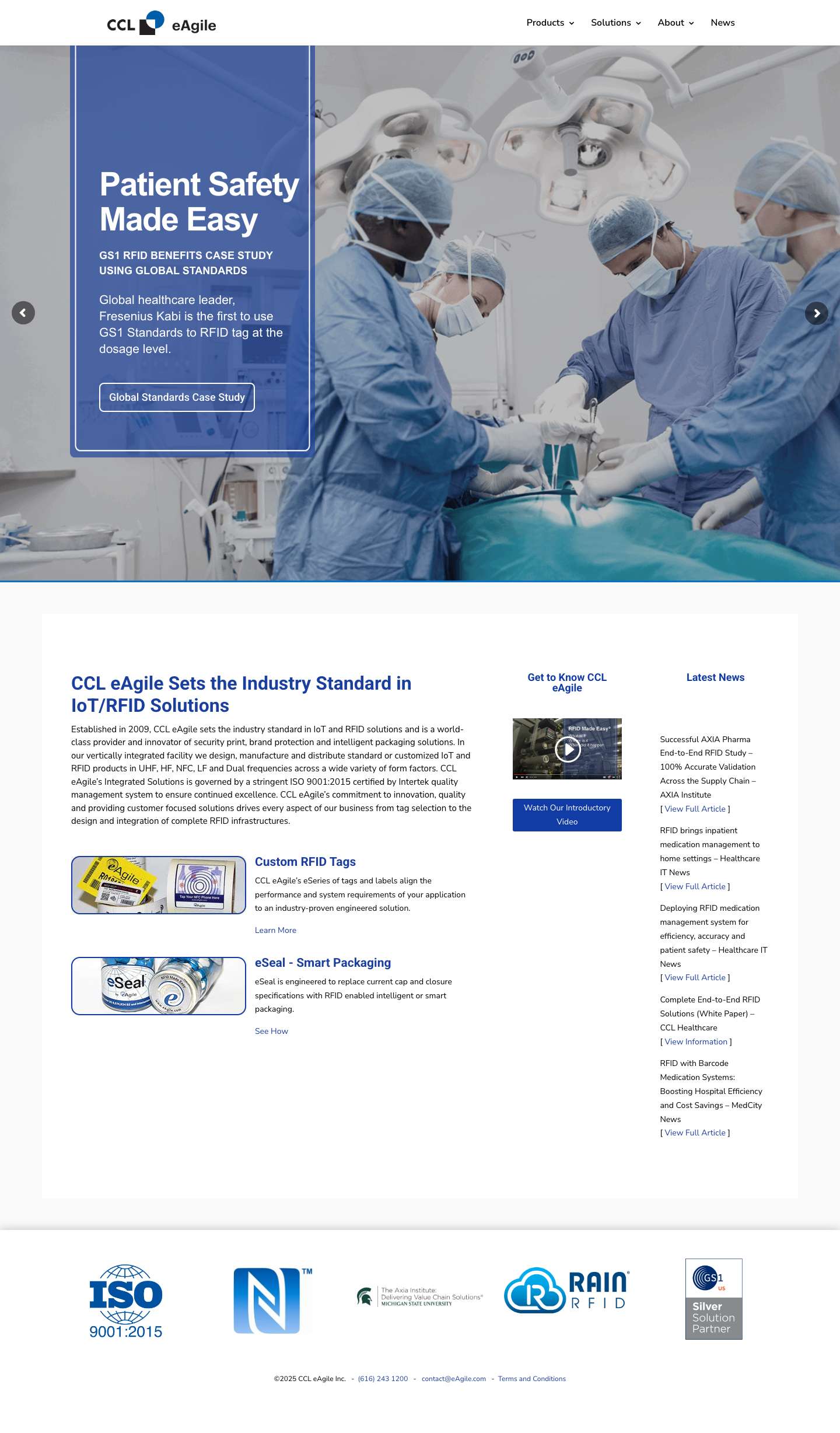 Home - CCL eAgile - Full Screenshot