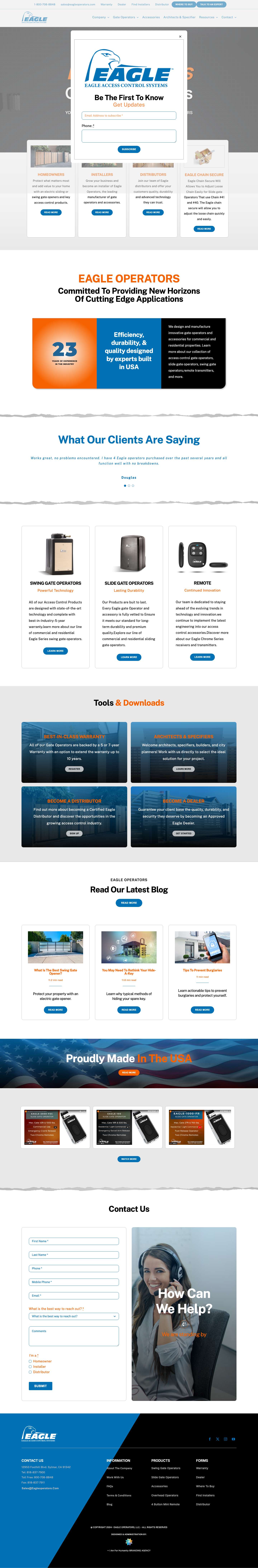 Eagle Operators, LLC - Full Screenshot