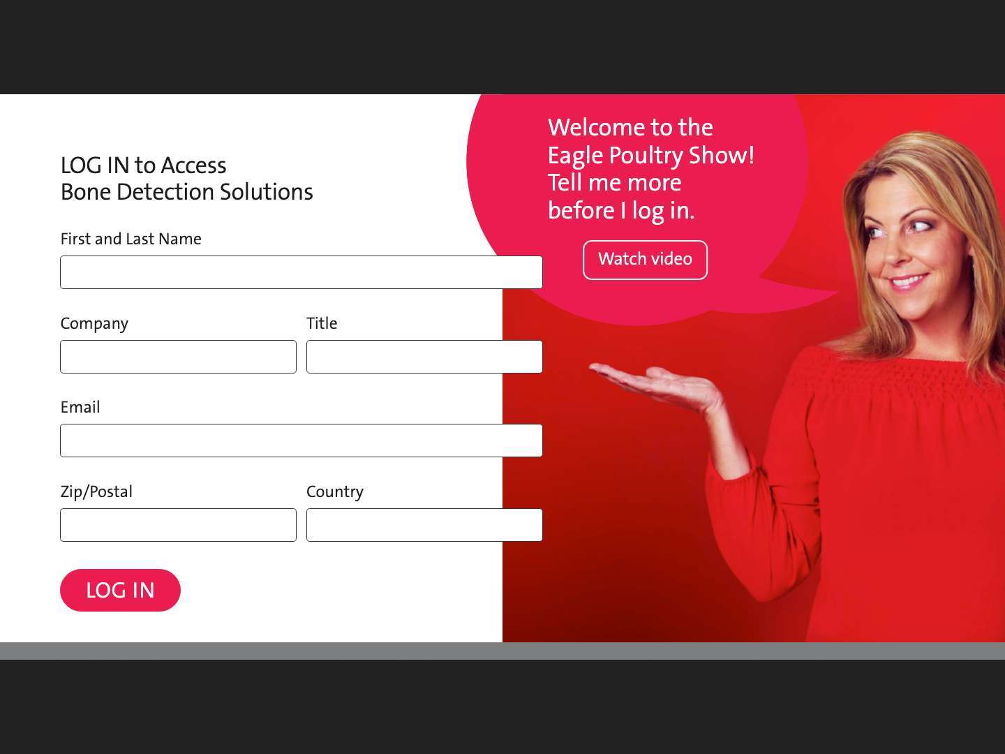 Eagle Poultry Booth - Full Screenshot