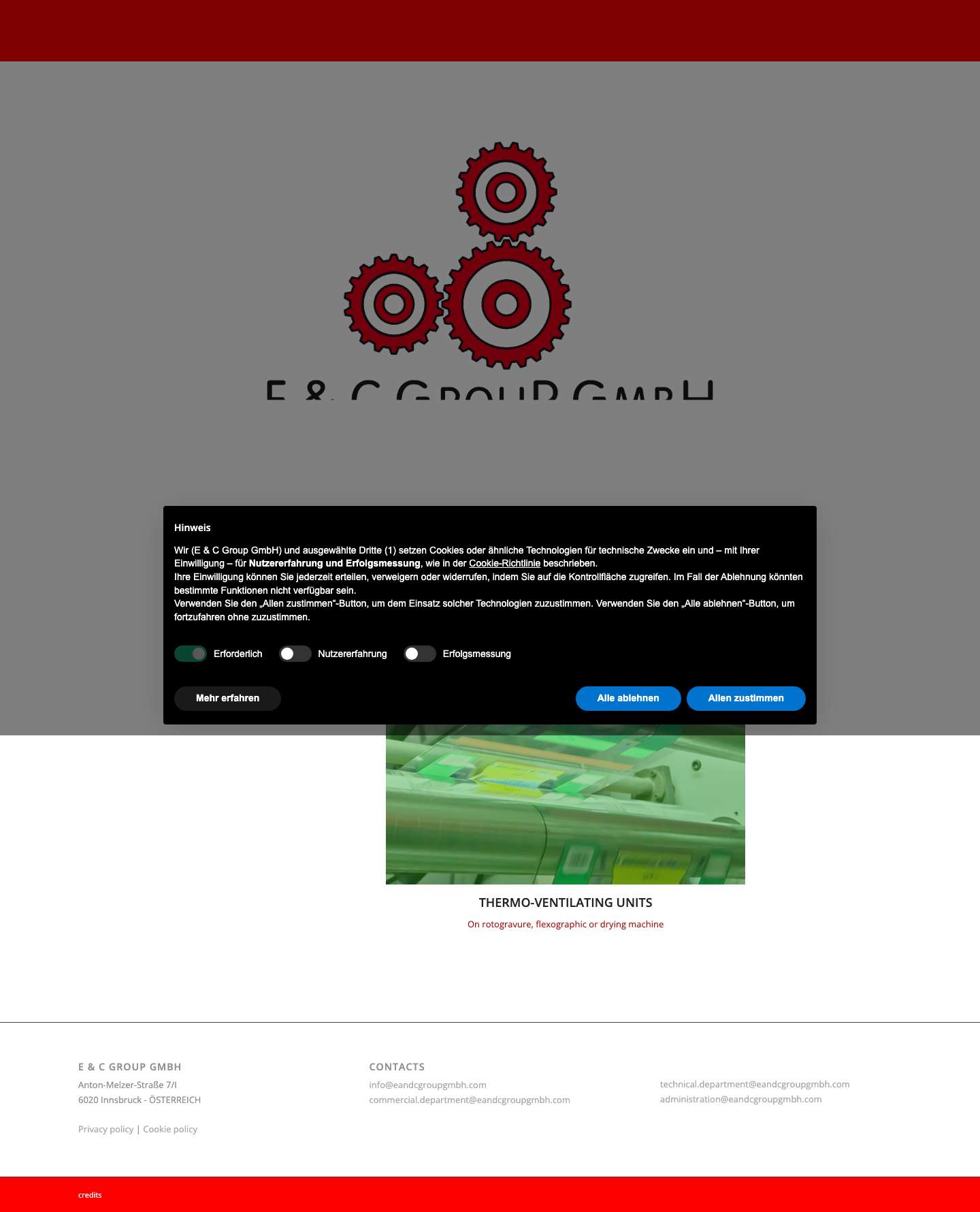 E&C | - Full Screenshot