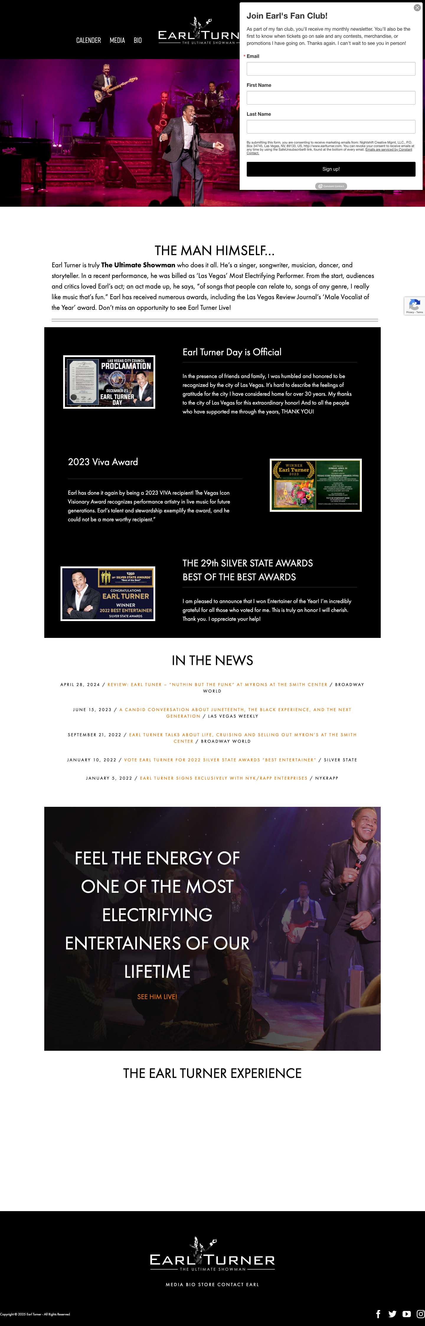 Earl Turner - The Ultimate Showman - Full Screenshot