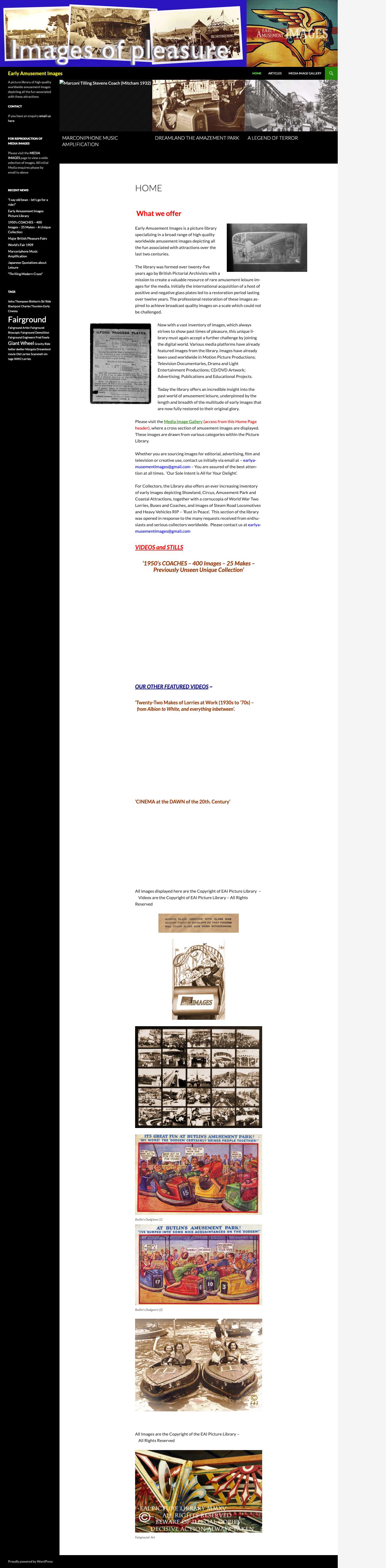 Early Amusement Images - Full Screenshot