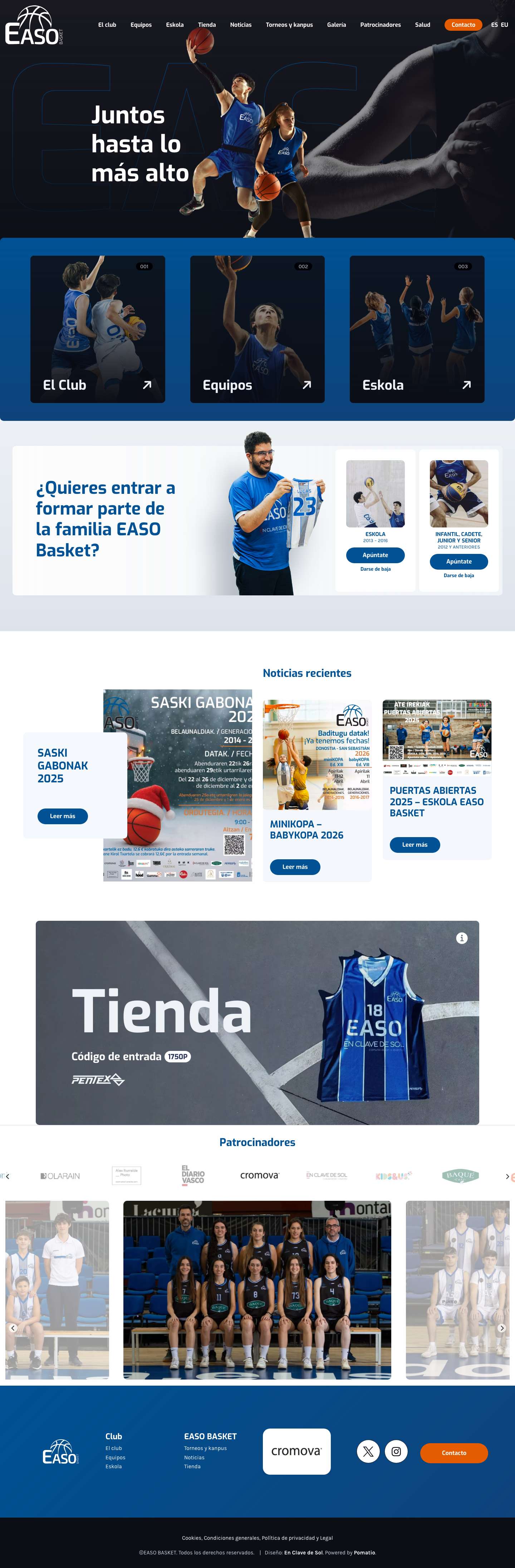 Inicio • Easo Basketionicons-v5-e - Full Screenshot