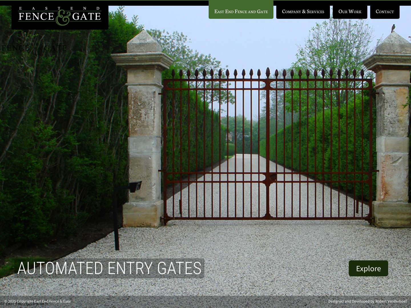 East End Fence & Gate | East End Fence & Gate - Full Screenshot