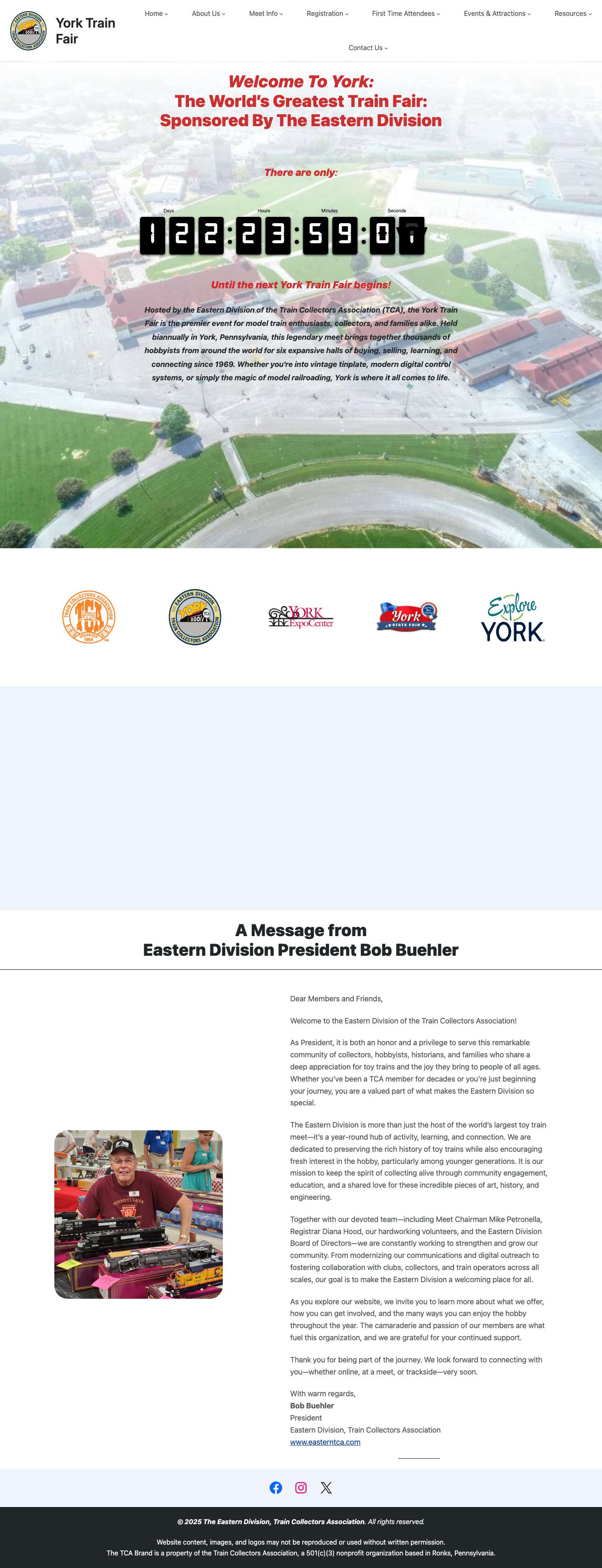 York Train Fair – The World’s Greatest Train Fair: Sponsored By The Eastern Division - Full Screenshot