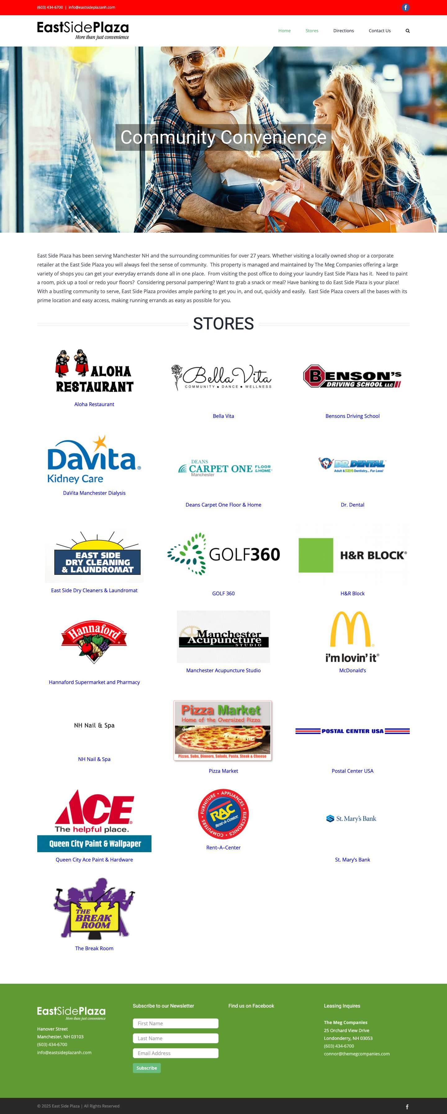 East Side Plaza - More than just convenience - Full Screenshot