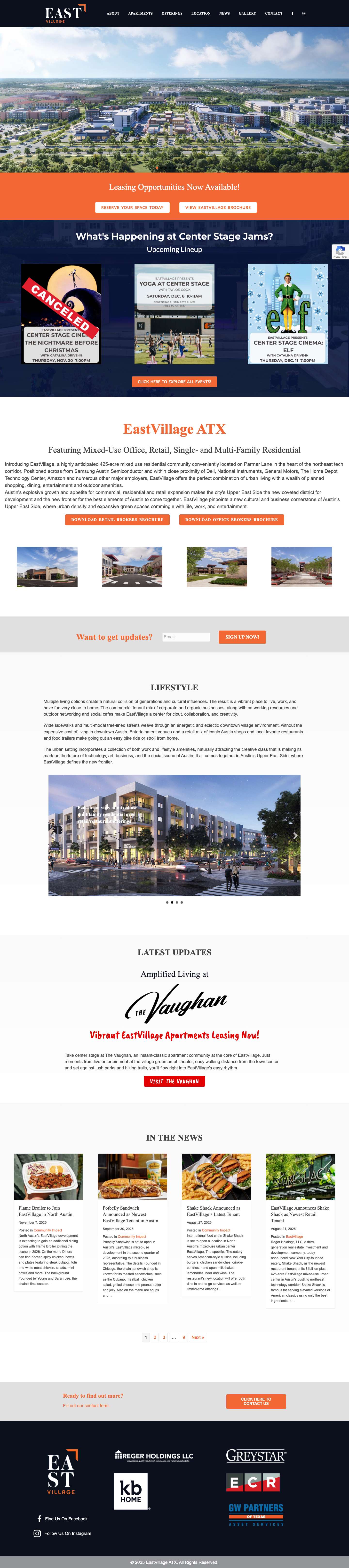 EastVillage ATX - EastVillage ATX - Full Screenshot