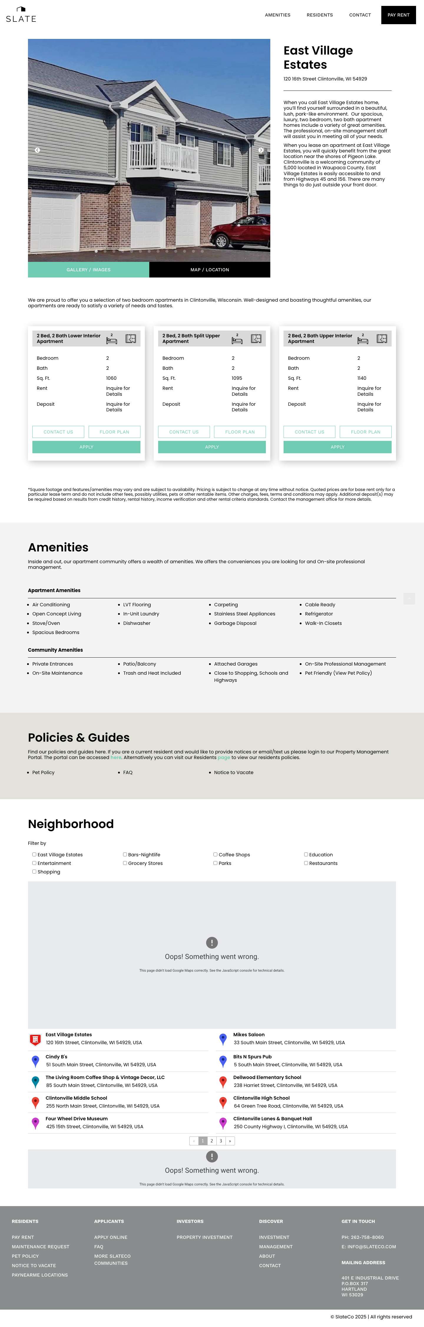 East Village – Slate - Full Screenshot