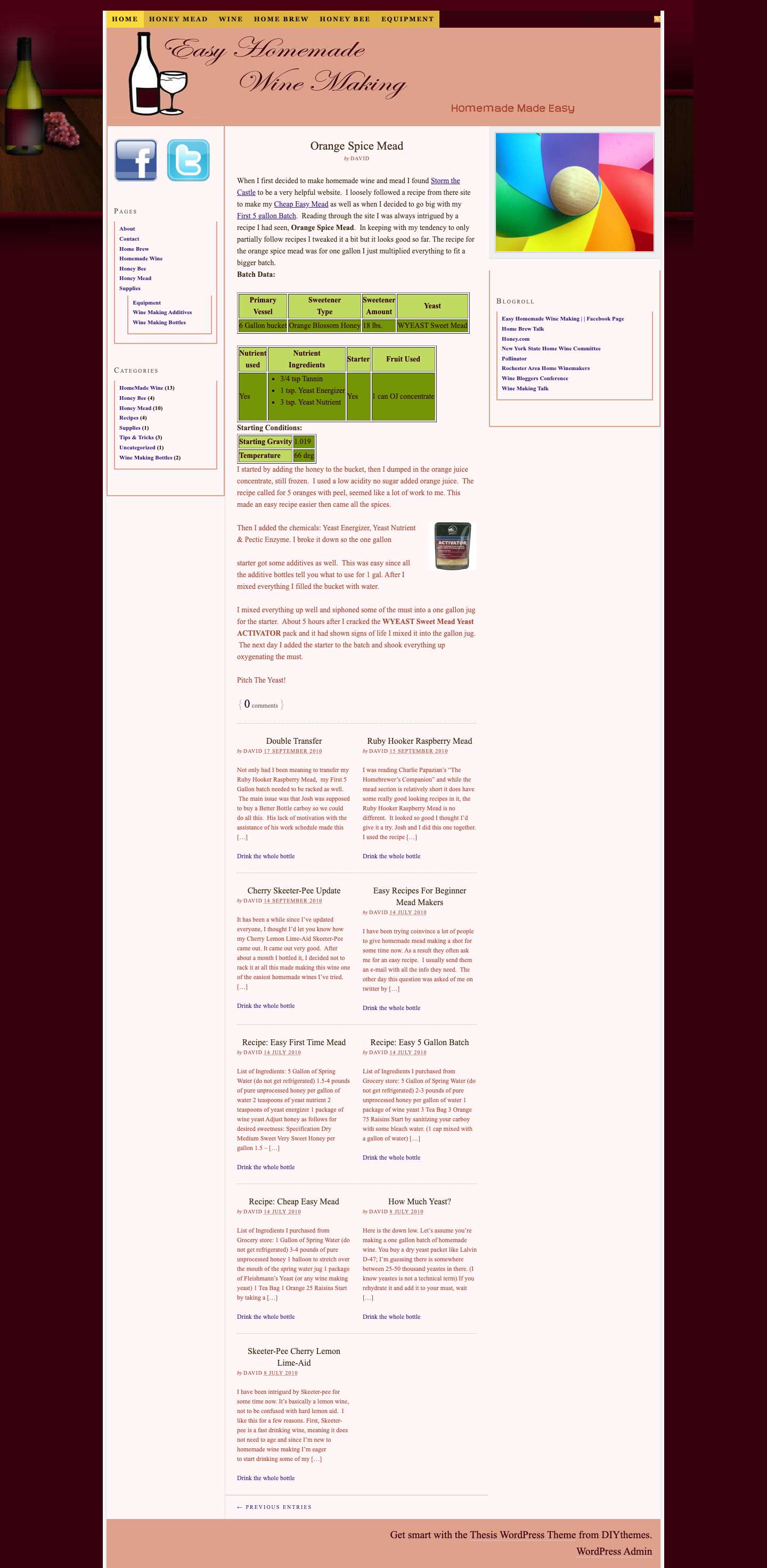 Easy Homemade Wine Making || Homemade Made Easy - Full Screenshot