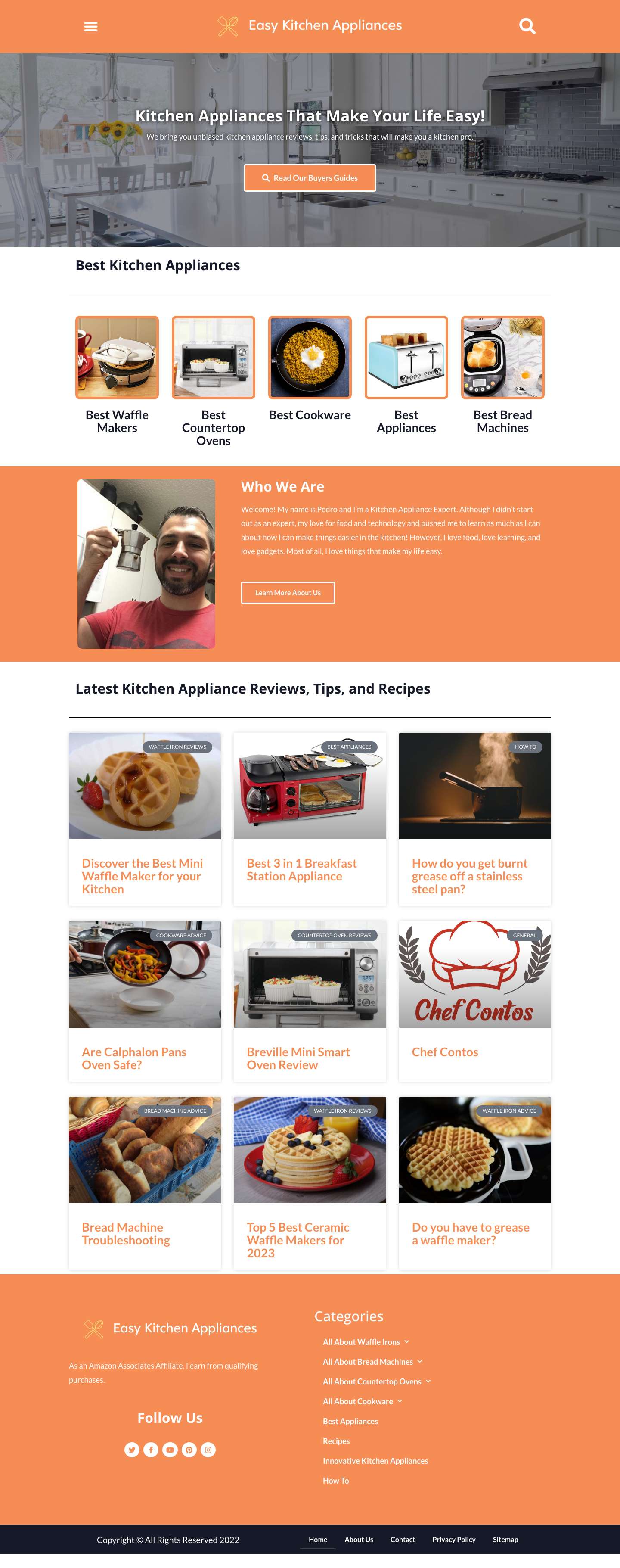 Easy Kitchen Appliances - Full Screenshot